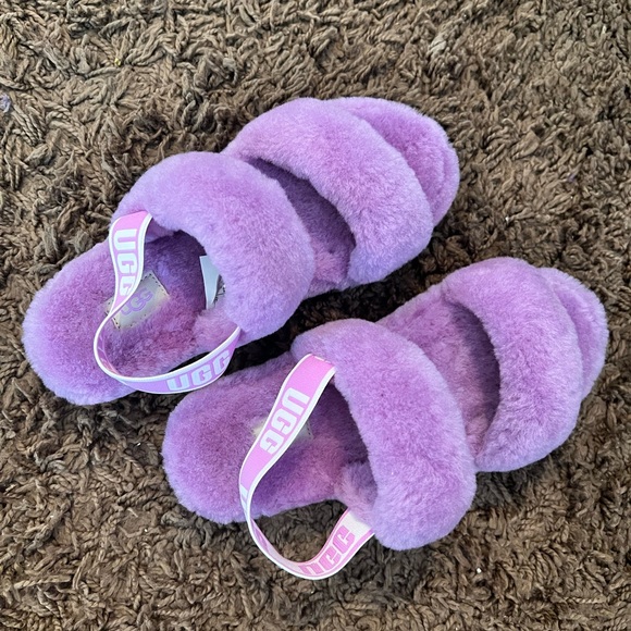 UGG Purple Womens Slides/Sandals Size 8 - Picture 1 of 3